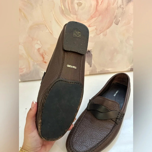 ! TOM FORD men's  Loafers size 8 Authentic - Picture 5 of 7